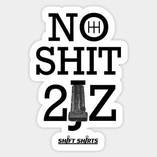 Shift Shirts 10 Second Car - 2JZGTE Sticker